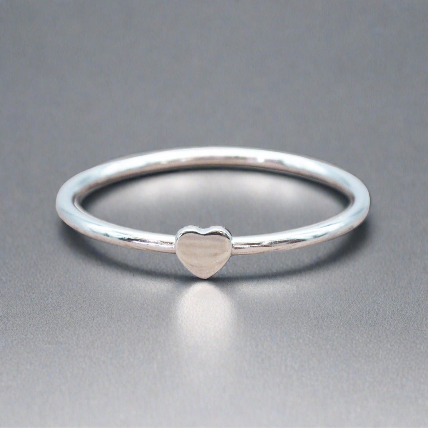 Dainty Heart Ring - womens jewellery by indie and harper