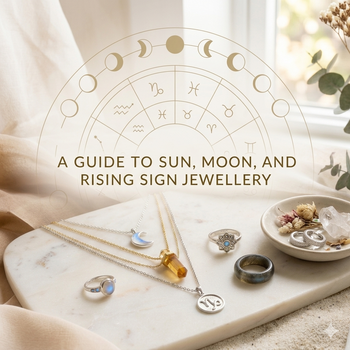 a guide to sun, moon and rising sign jewellery