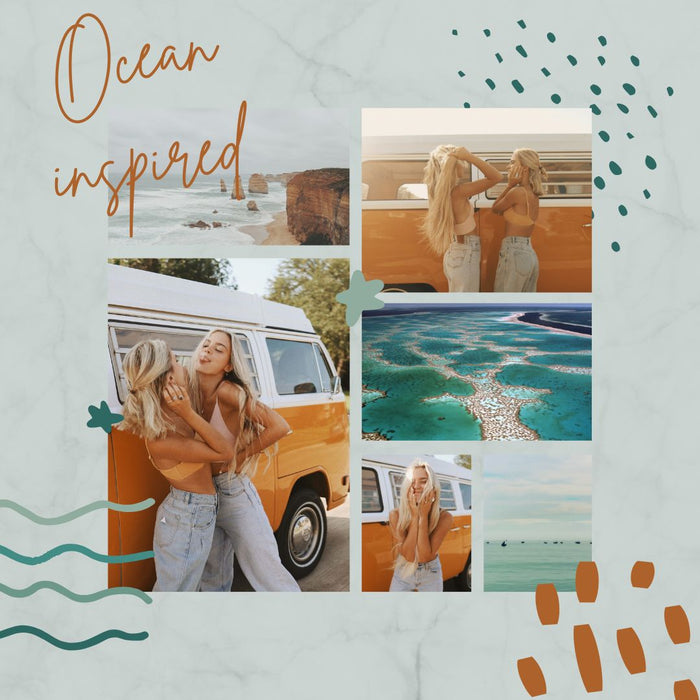 ocean inspired jewellery journal by indie and harper