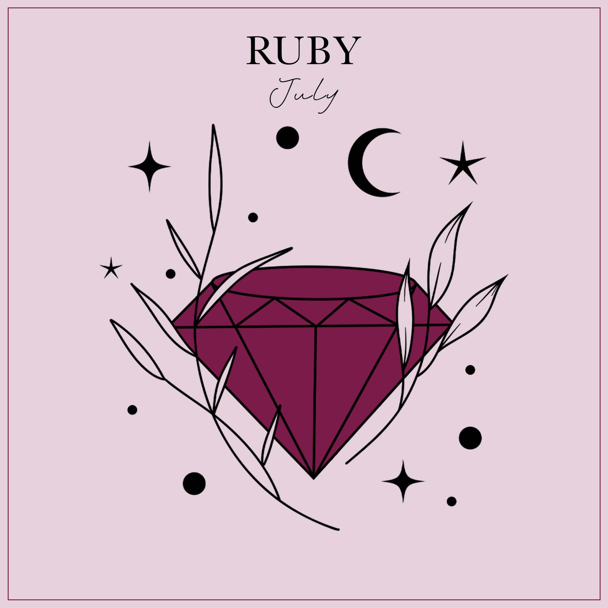Ruby - your July birthstone