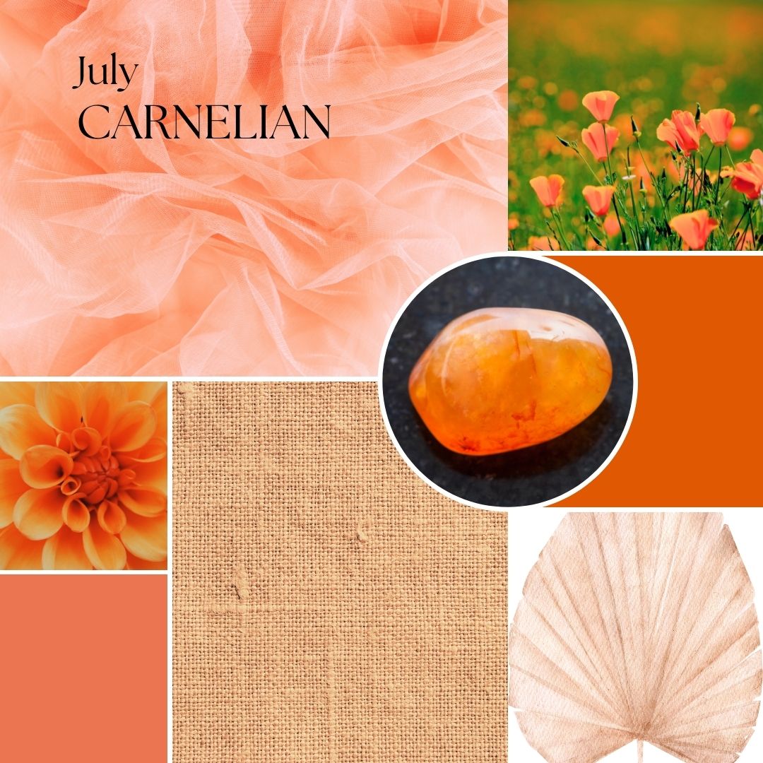Carnelian- July's Secondary Birthstone