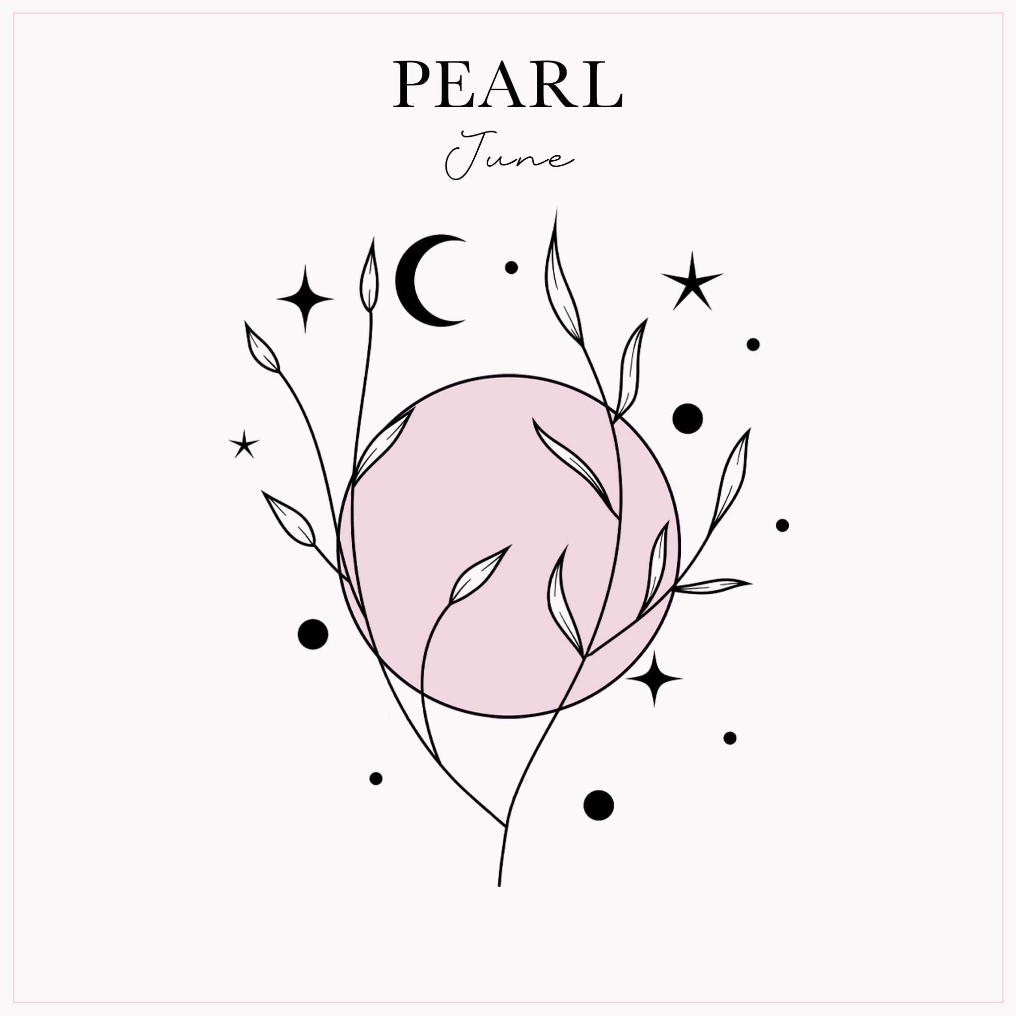 June birthstone pearl gemstone with soft natural glow representing purity, elegance and timeless jewellery symbolism.