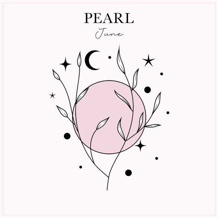 June birthstone pearl gemstone with soft natural glow representing purity, elegance and timeless jewellery symbolism.