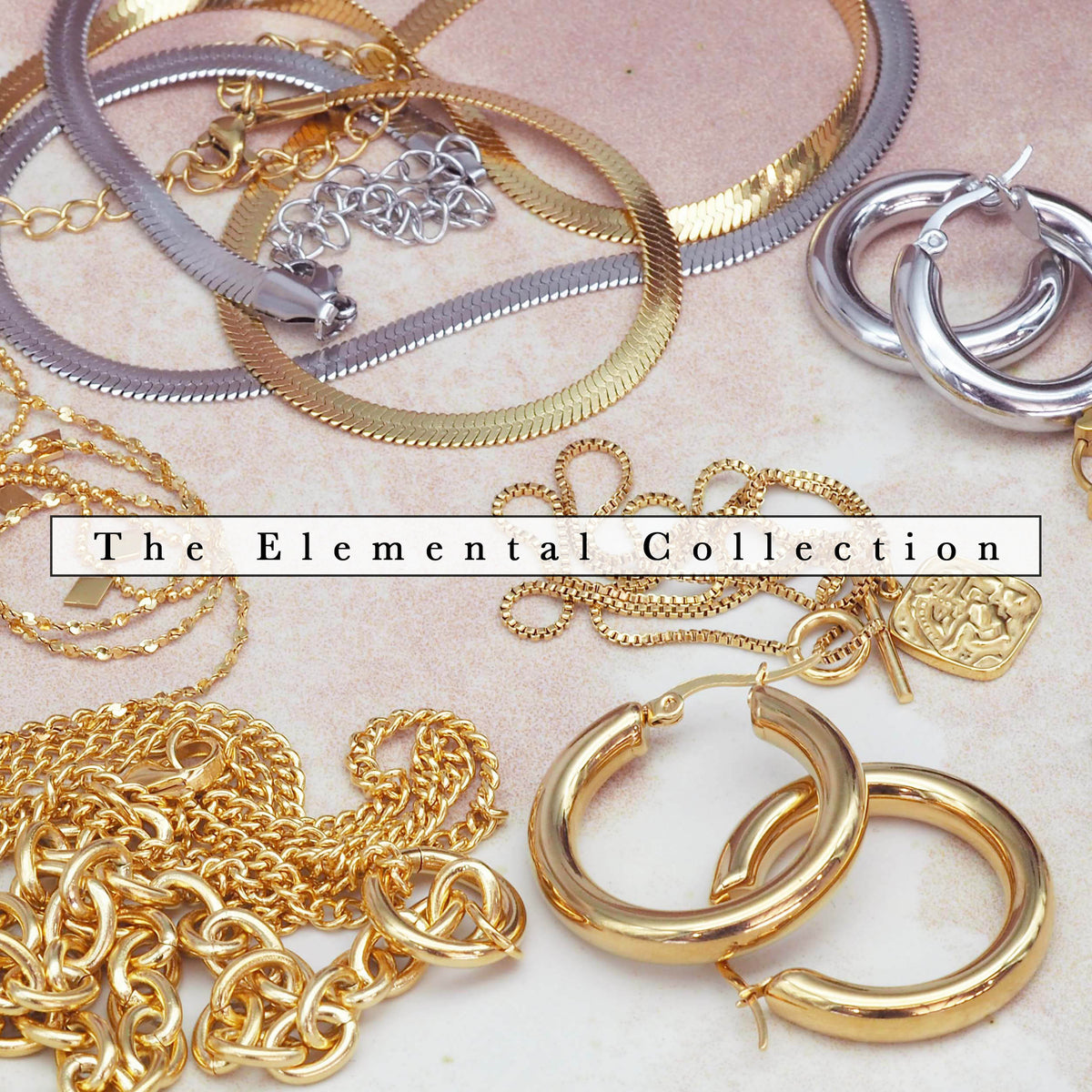 Stainless Steel and Titanium Waterproof Jewellery Australia by indie and harper