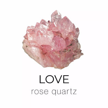 Rose quartz crystal, the gemstone of love and emotional support