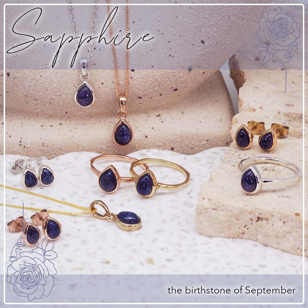 Sapphire - your September Birthstone - www.indieandharper.com