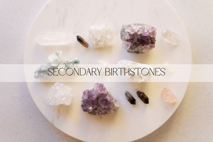 Secondary Birthstones - www.indieandharper.com