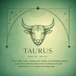 Taurus Horoscope 2026: A Year of Steady Growth and Powerful Change