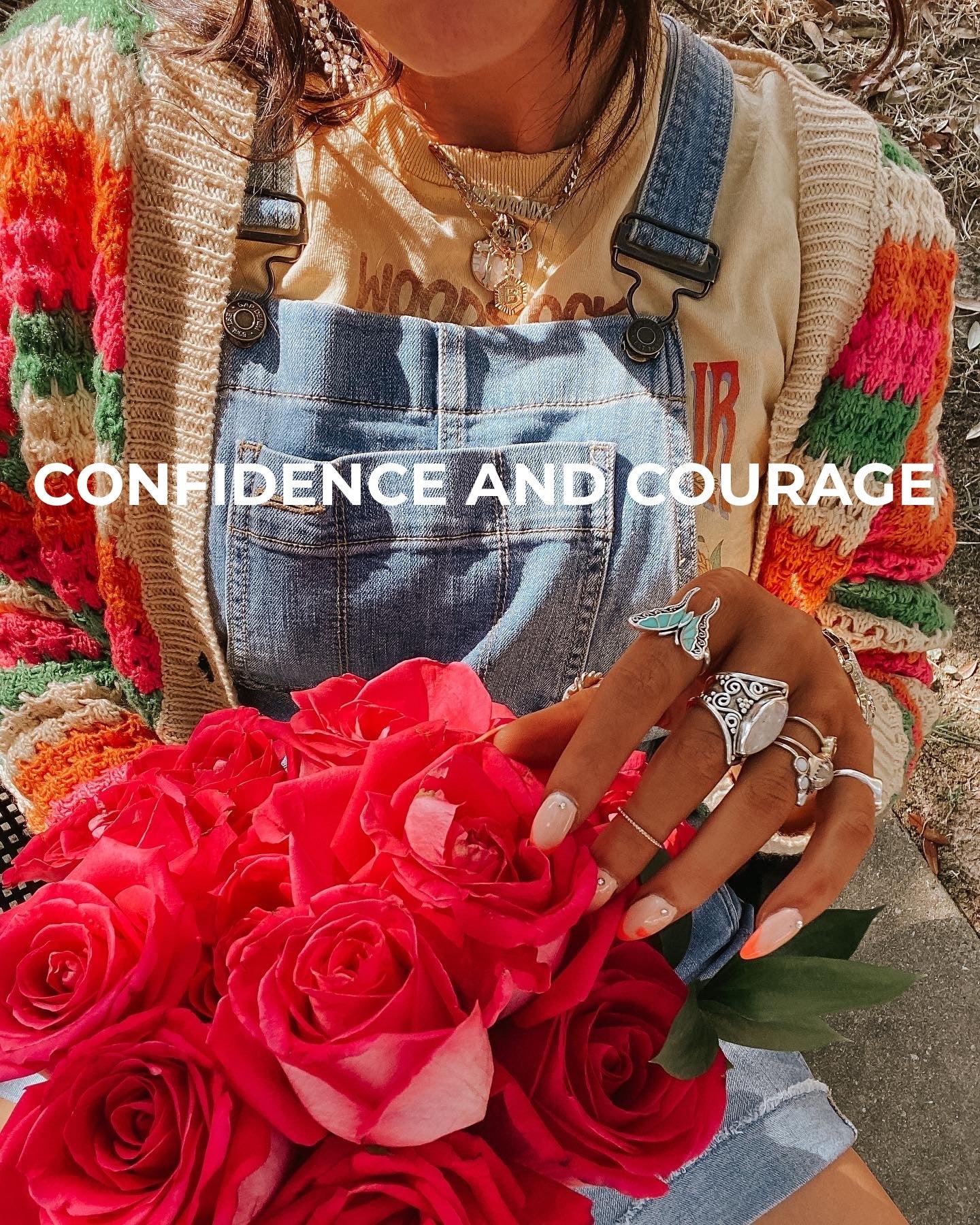 Confidence and Courage Jewellery - Carnelian, Ruby, Sunstone, Green Onyx and Citrine | indie and harper