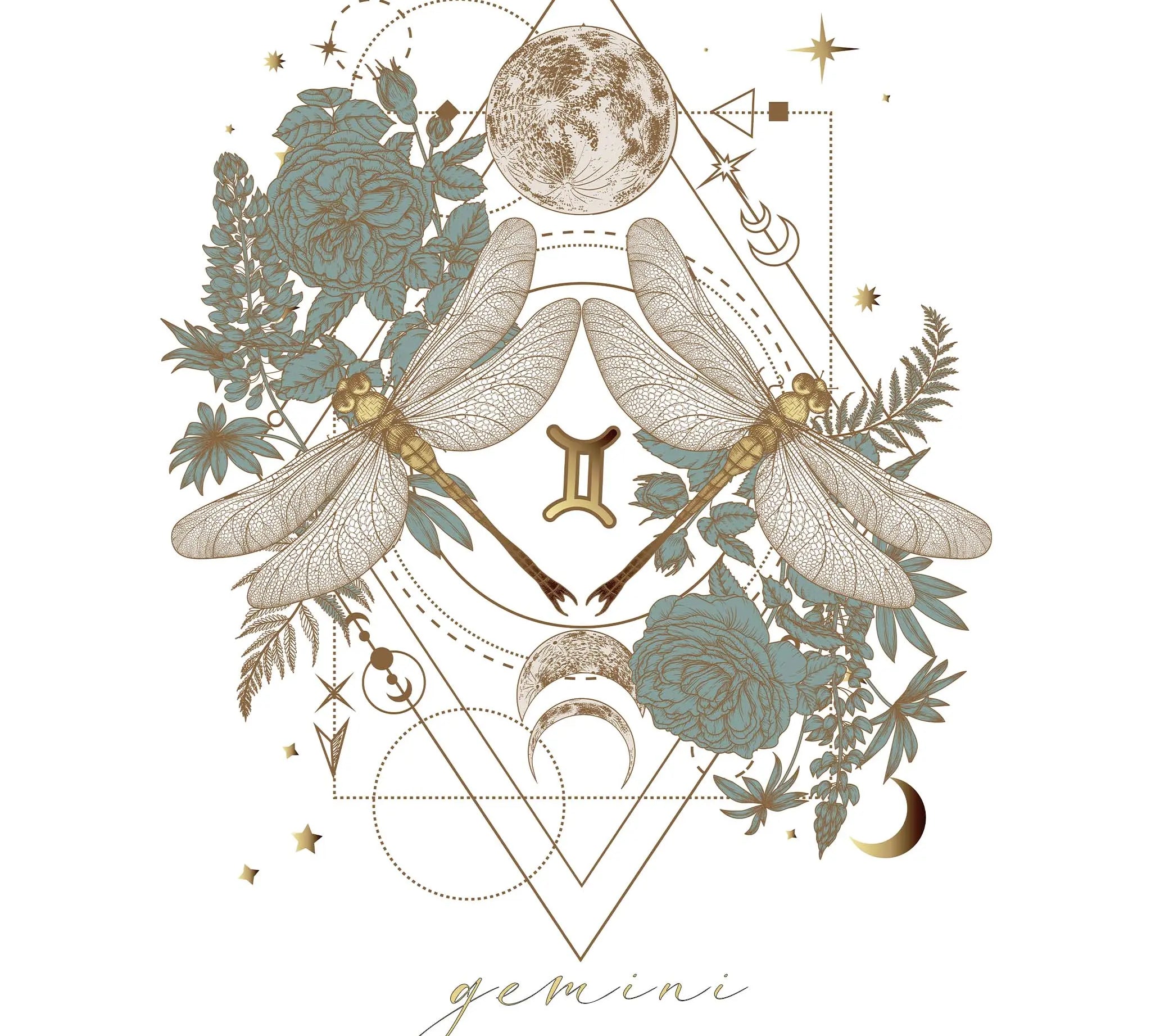 gemini star sign jewellery for women - zodiac jewellery by online jewellery brand indie and harper