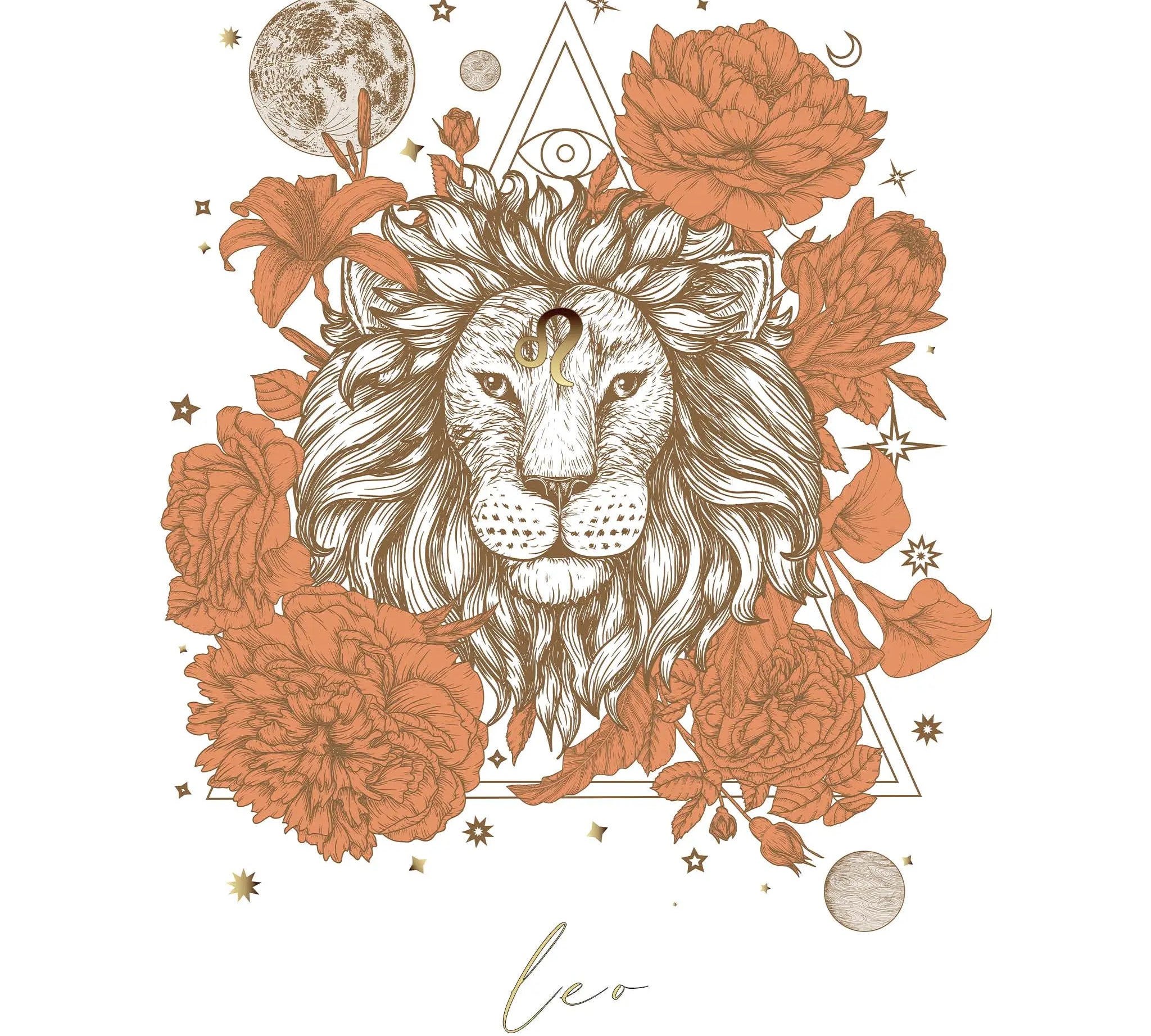 leo star sign jewellery - women's zodiac jewellery by online jewellery brand indie and harper