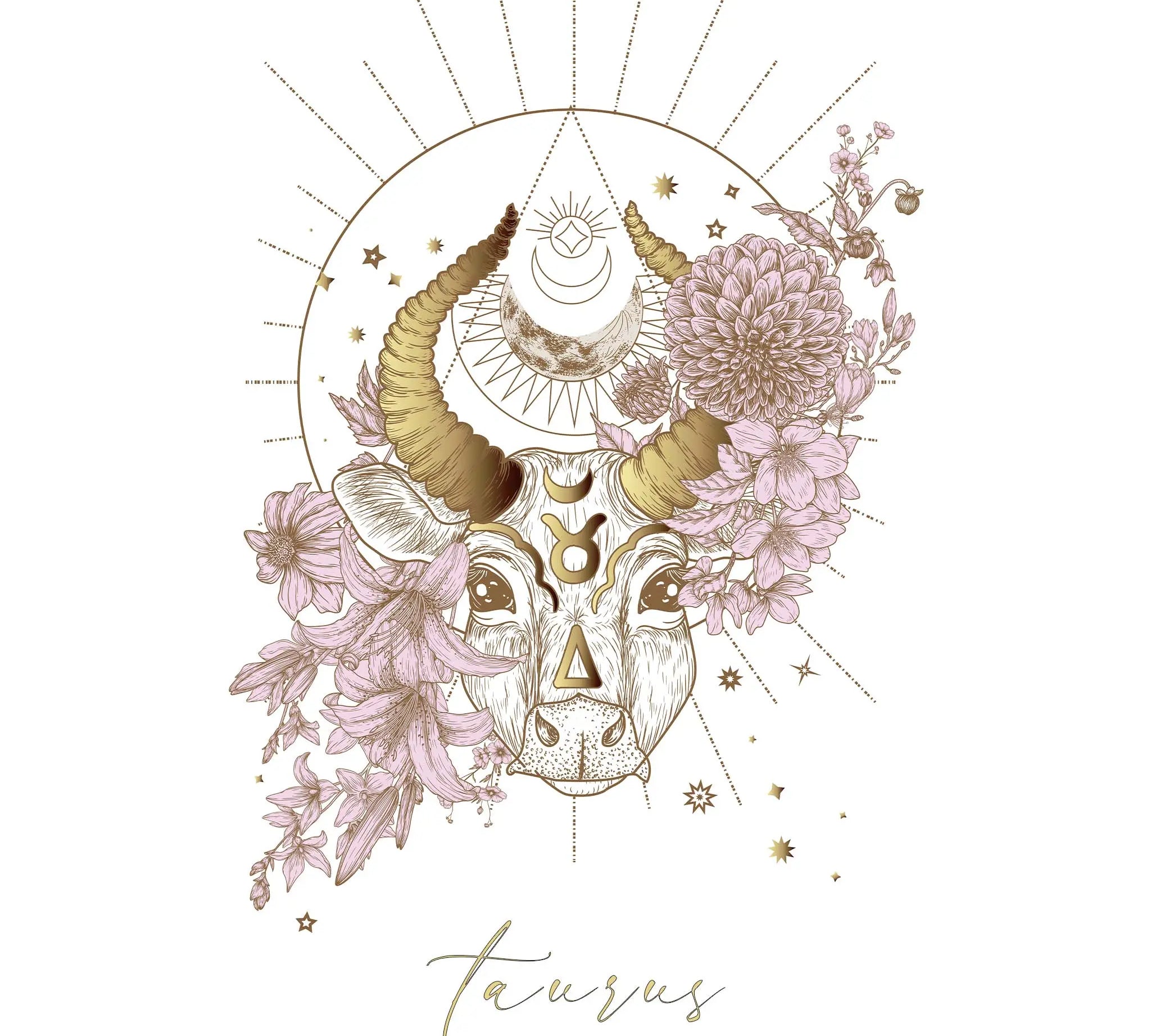 taurus star sign jewellery for women - zodiac jewellery online by indie and harper