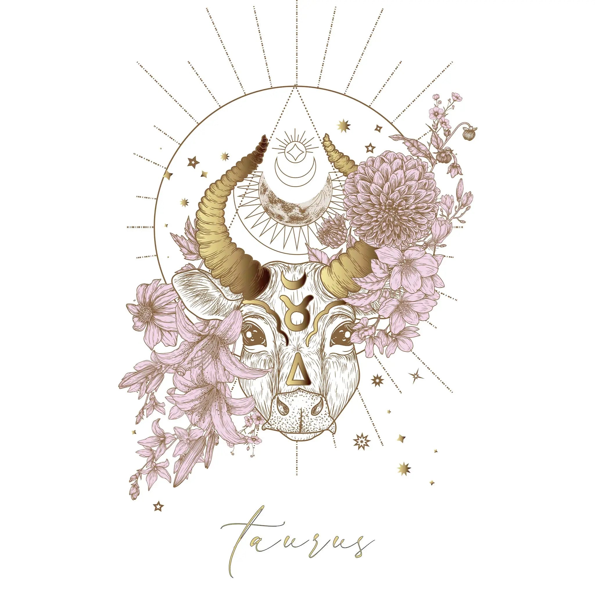 taurus star sign jewellery for women - zodiac jewellery online by indie and harper