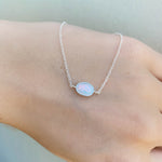  www.indieandharper.com Dainty Oval Opal Bracelet