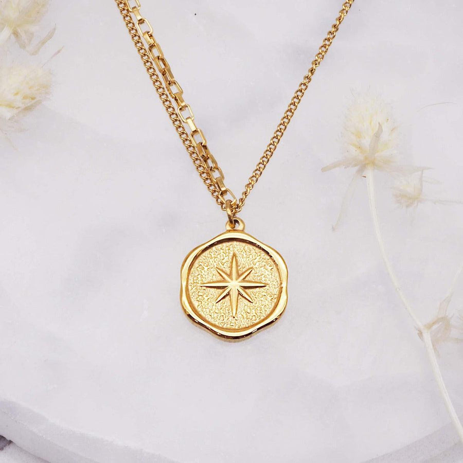 Gold Necklace - womens waterproof gold jewellery