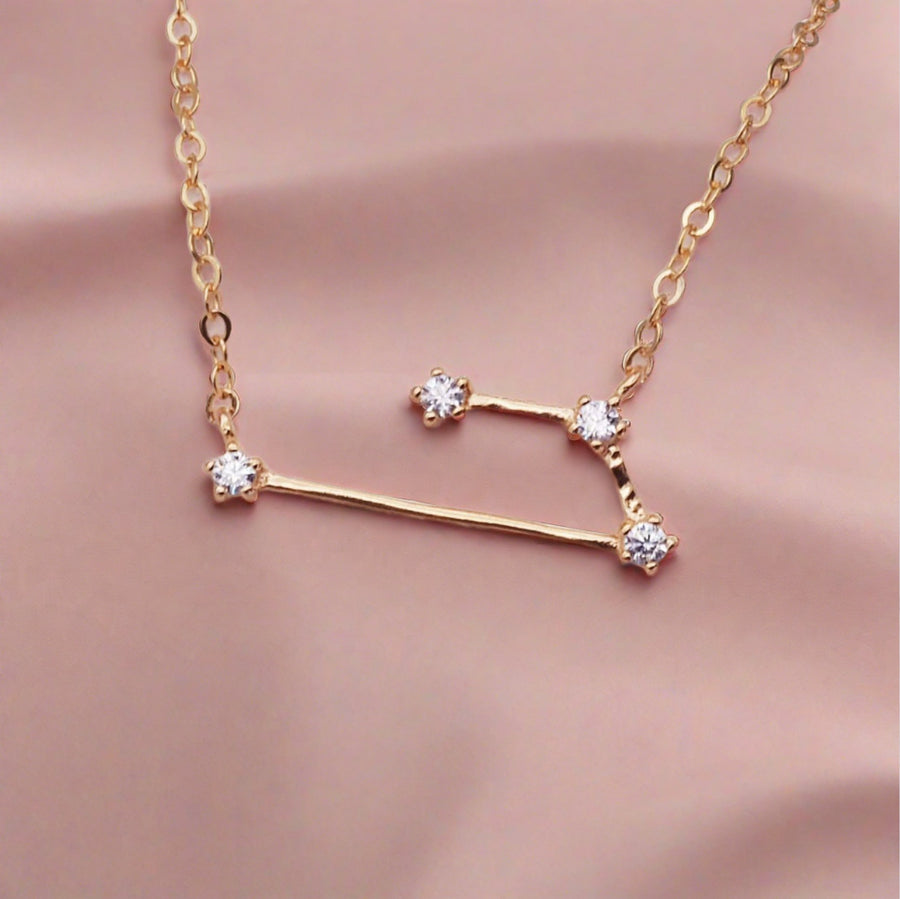 Aries Constellation Necklace - womens rose gold jewellery australia