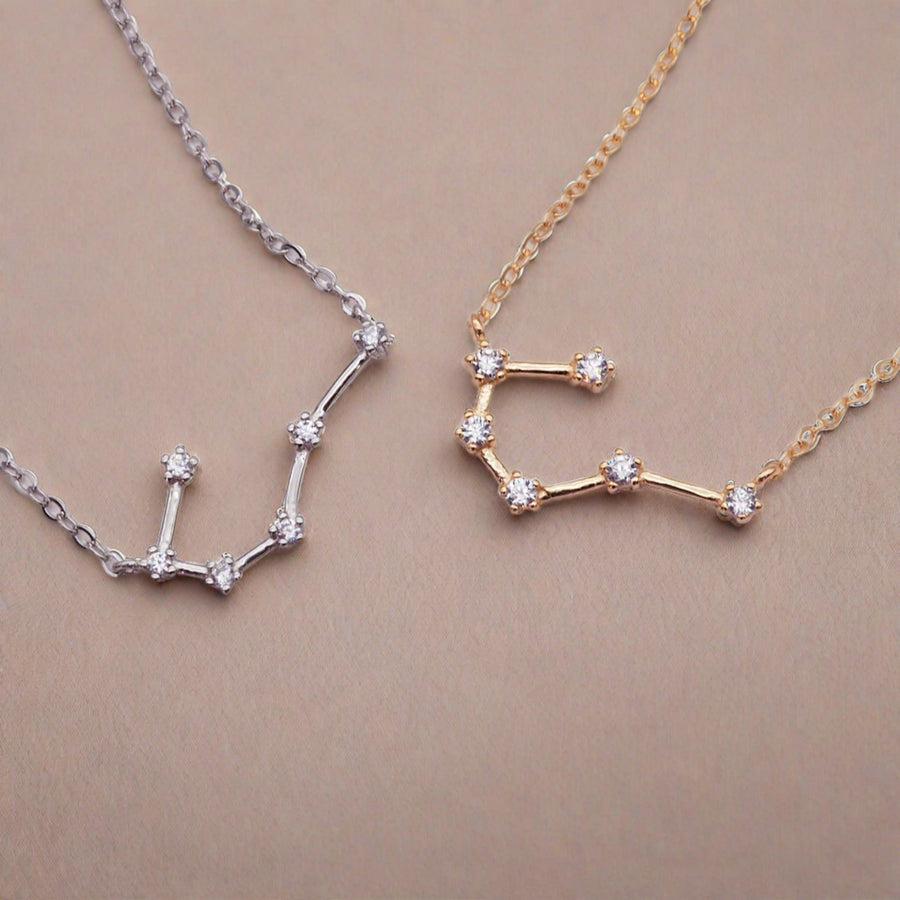 Cancer Constellation Necklace - womens zodiac jewellery by indie and harper