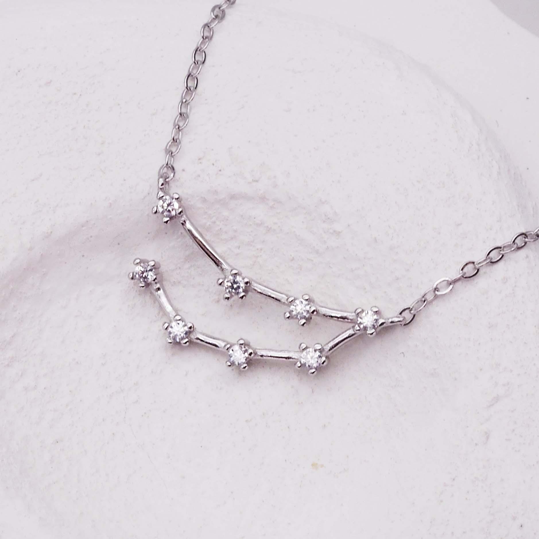 Capricorn Constellation Necklace Zodiac Jewellery indie and harper