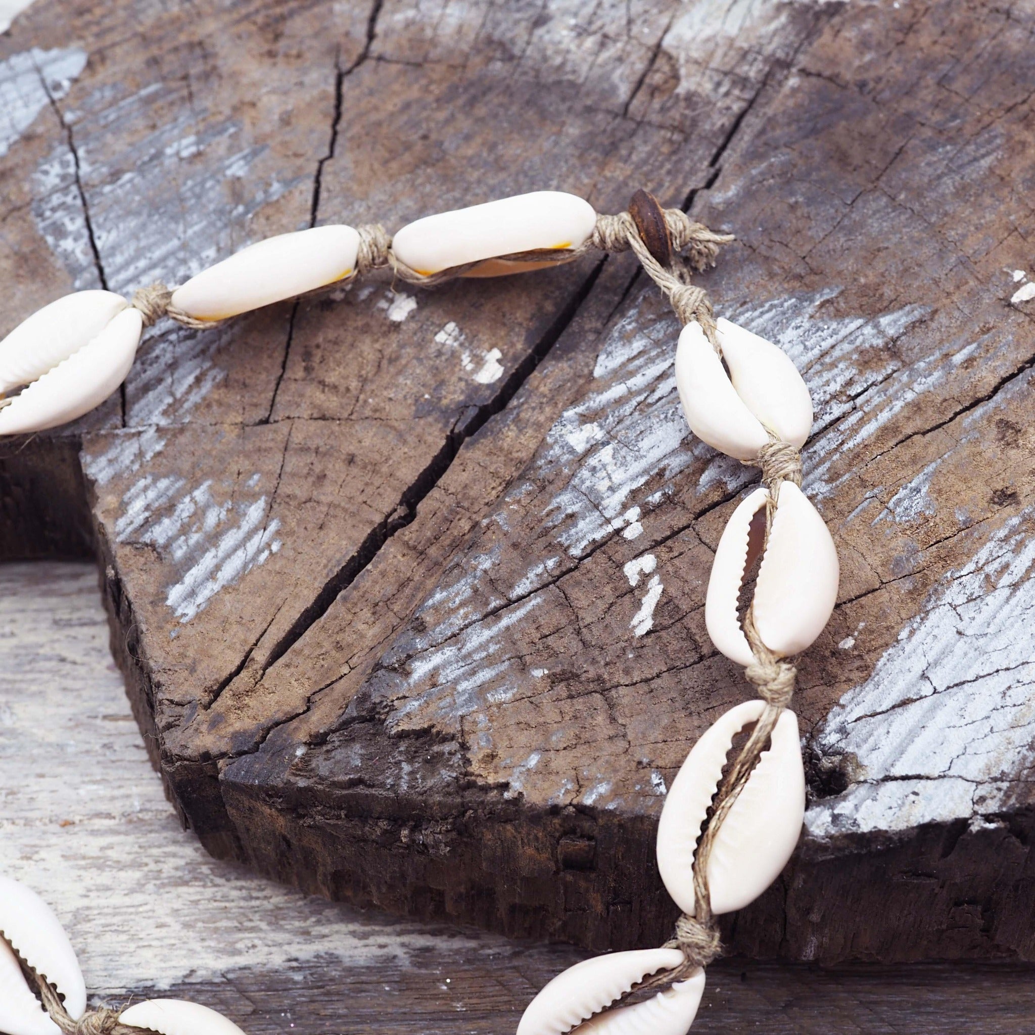 Cowrie Sea Shell Necklace - womens jewellery by indie and harper