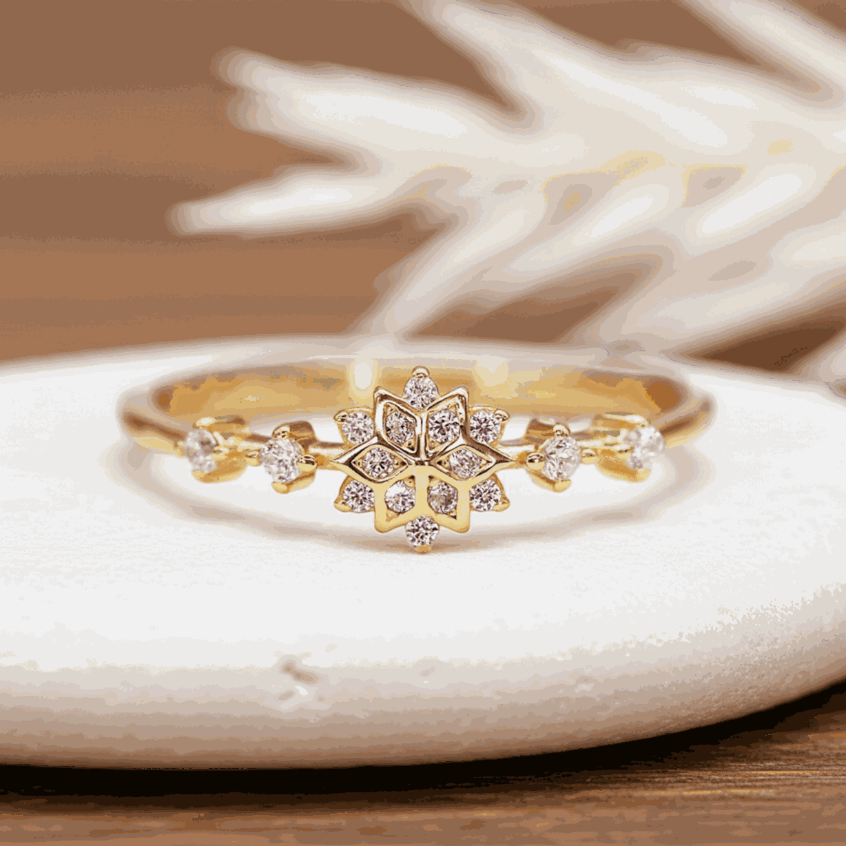 dainty gold ring by indie and harper australia