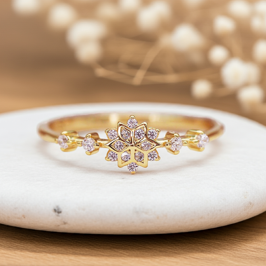 Indie and Harper dainty gold ring - womens jewellery australia