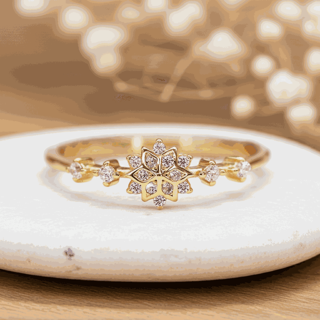 Indie and Harper dainty gold ring - womens jewellery australia