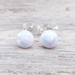 dainty opal earrings by indie and harper australia