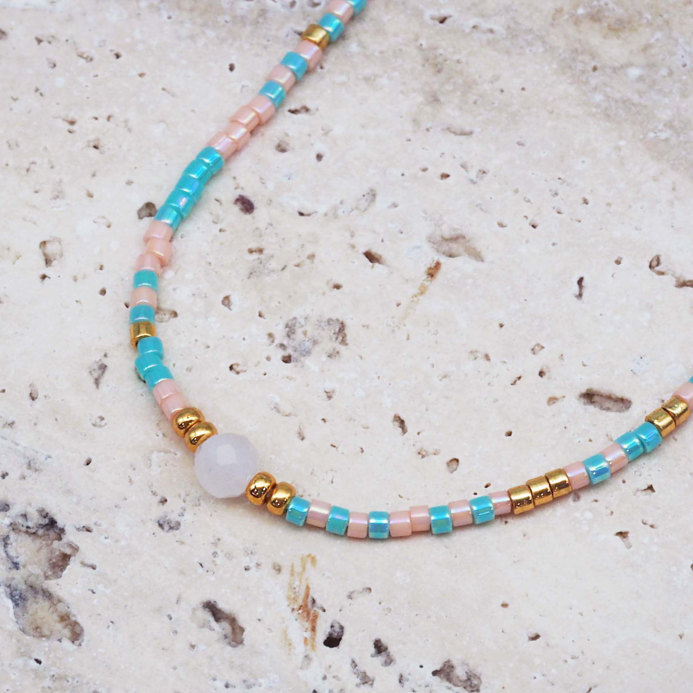 Ethereal Beaded Necklace - womens jewellery by indie and harper