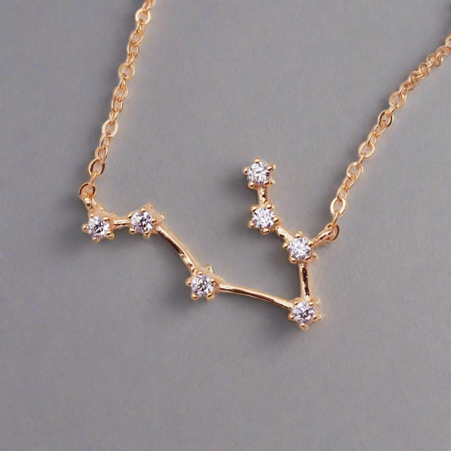 Gemini Constellation Necklace - womens jewellery by indie and harper