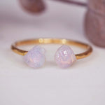 Gold Little Raw Opal Ring - womens jewellery by indie and harper
