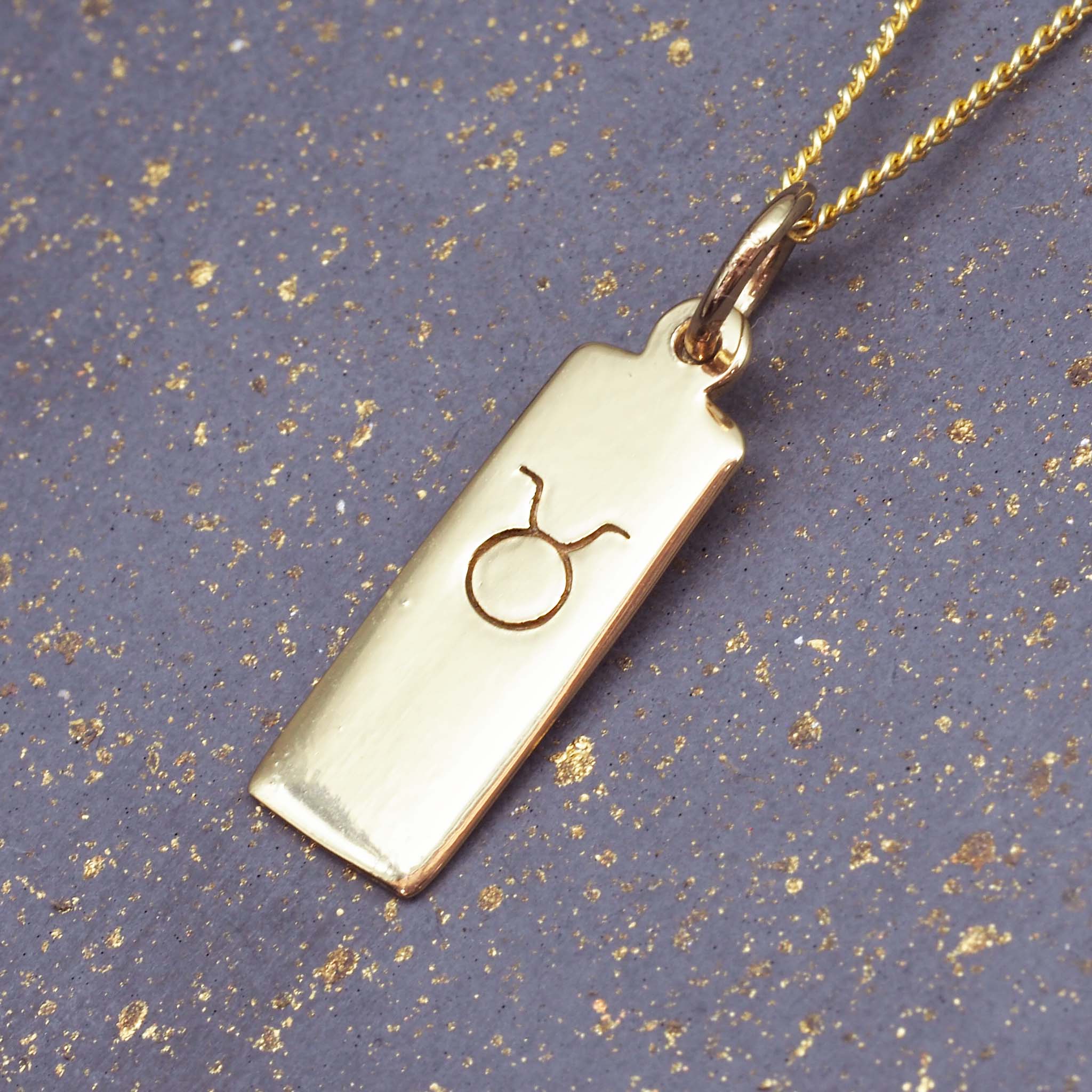 Gold taurus necklace by indie and harper Australia