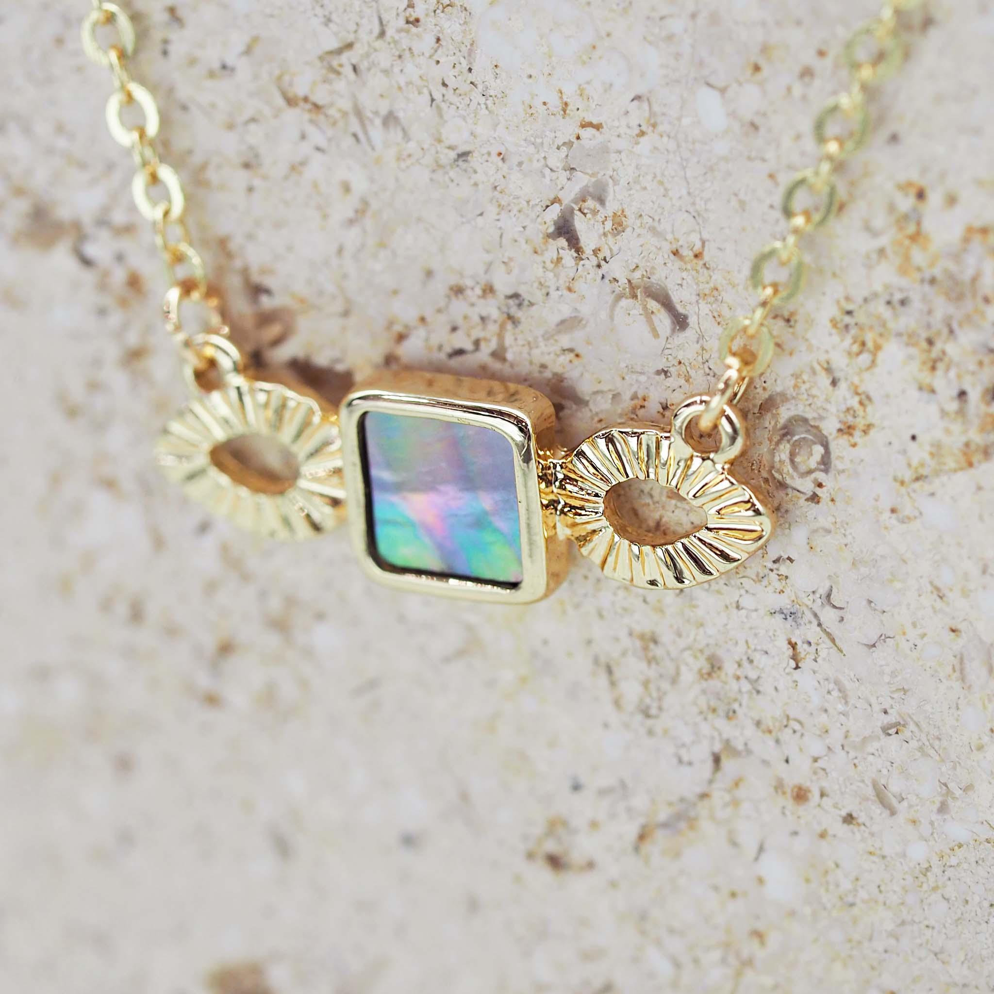 Gold Thalassophile Necklace - womens jewellery by indie and harper
