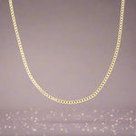 Indie and Harper dainty 9k gold chain necklace australia