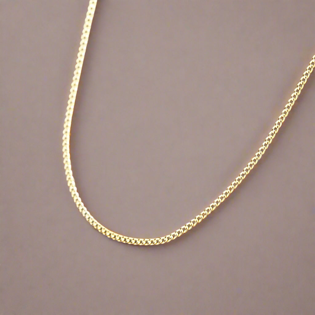dainty 9k gold chain necklace by indie and harper australia
