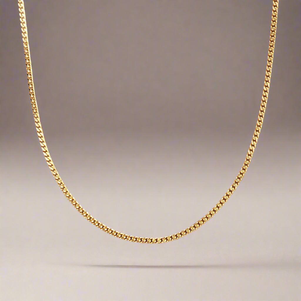 indie and harper dainty 18k gold chain necklace - Australian jewellery