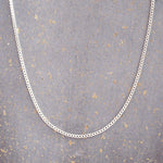 indie and harper dainty sterling silver chain necklace