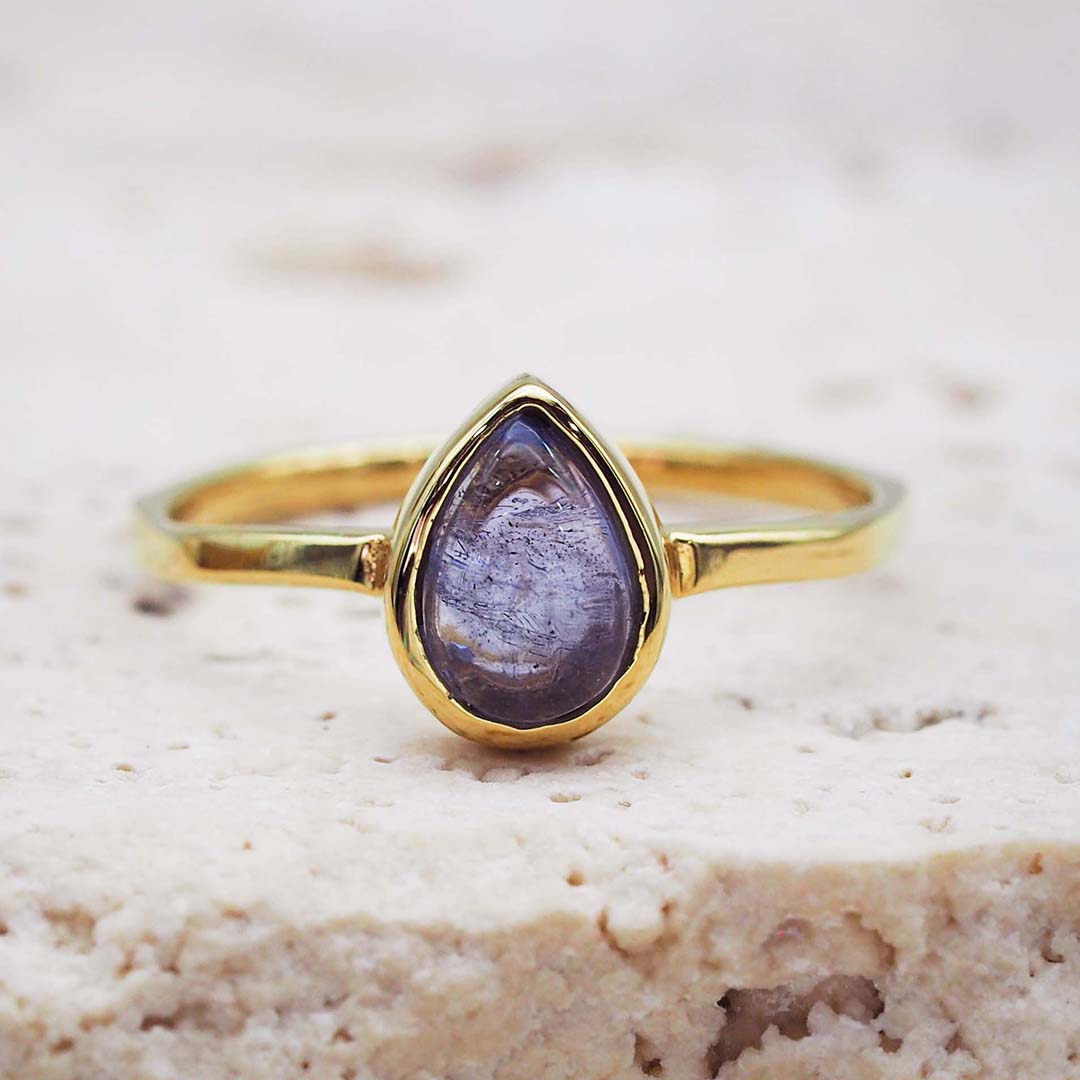 indie and harper gold December Birthstone Tanzanite Ring