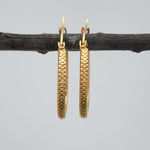 indie and harper gold hoop earrings large