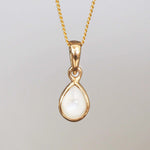 indie and harper gold june birthstone pearl necklace