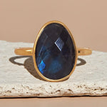 gold labradorite ring by indie and harper jewellery australia