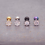 luna mini ball studs - indie and harper australia