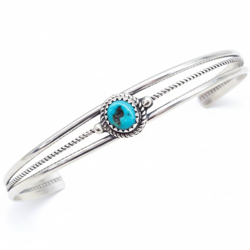 Indie and Harper Navajo Turquoise bracelet - Native American Jewelry