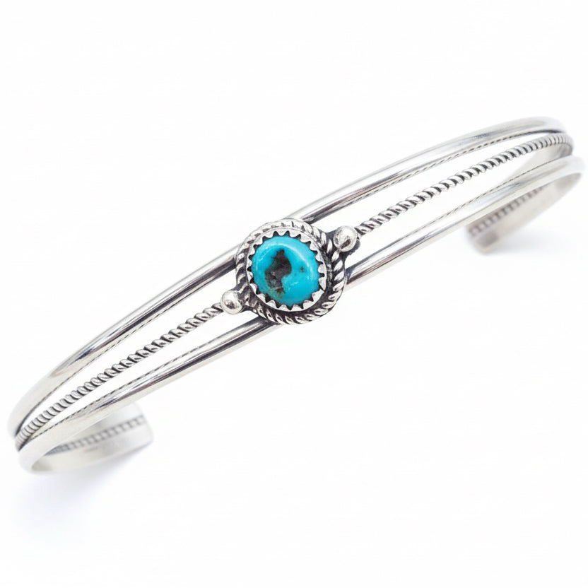 Indie and Harper Navajo Turquoise bracelet - Native American Jewelry