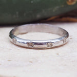 Silver Hand Carved Navajo Ring - native american jewelry by indie and harper australia