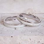 Sterling silver ring by indie and harper made with white opal