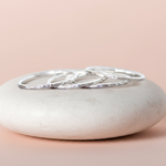 indie and harper dainty sterling silver stacker rings - womens minimalistic jewellery australia