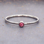July Silver Stacker Ring 
