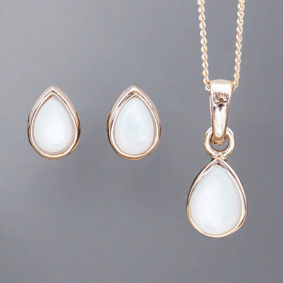 June Birthstone Jewellery - rose gold pearl jewellery - Australian jewellery brand