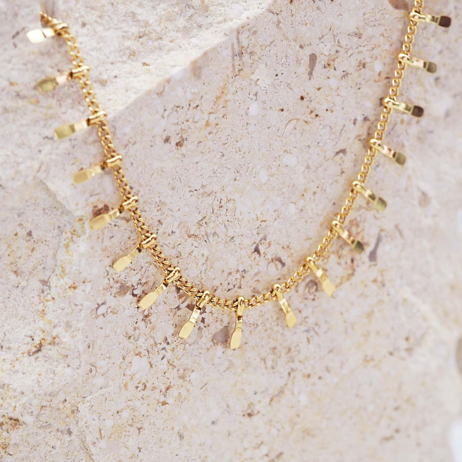 Gold Necklace - womens gold jewellery Australia 