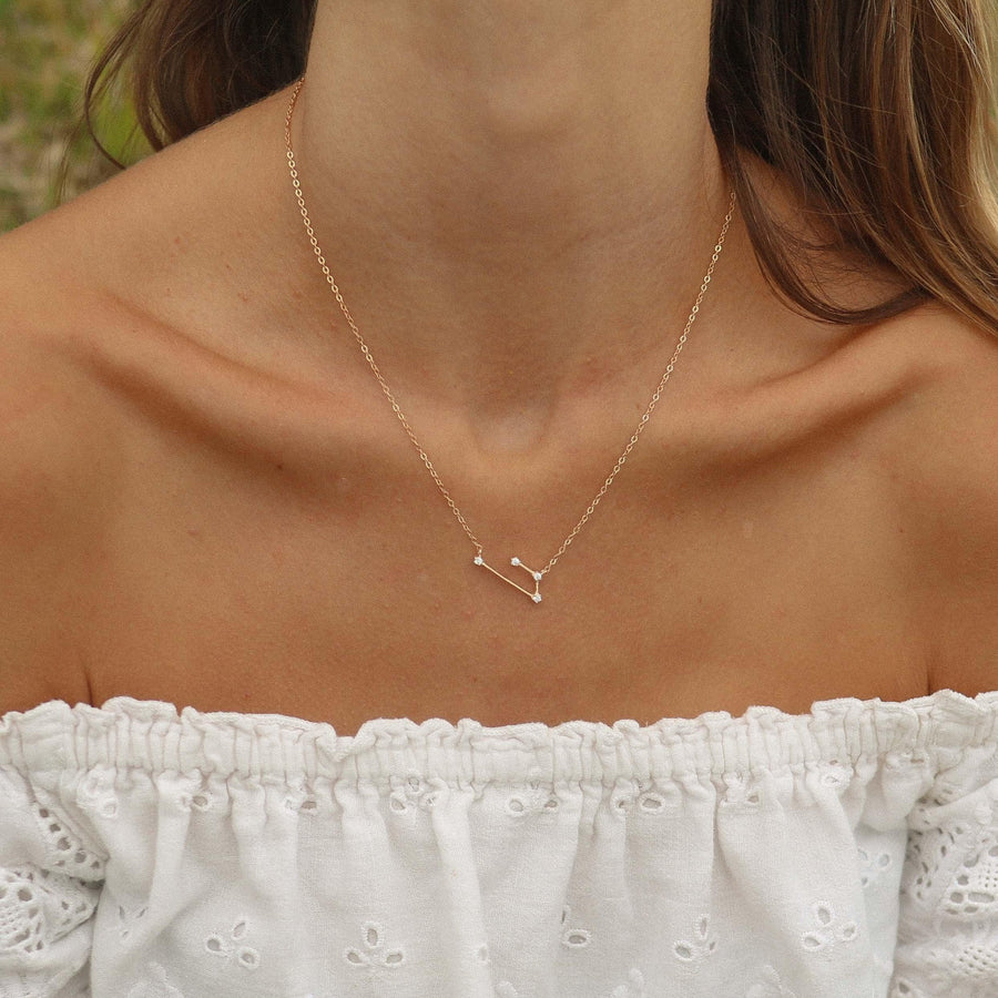 Libra Constellation Necklace - womens jewellery by indie and harper